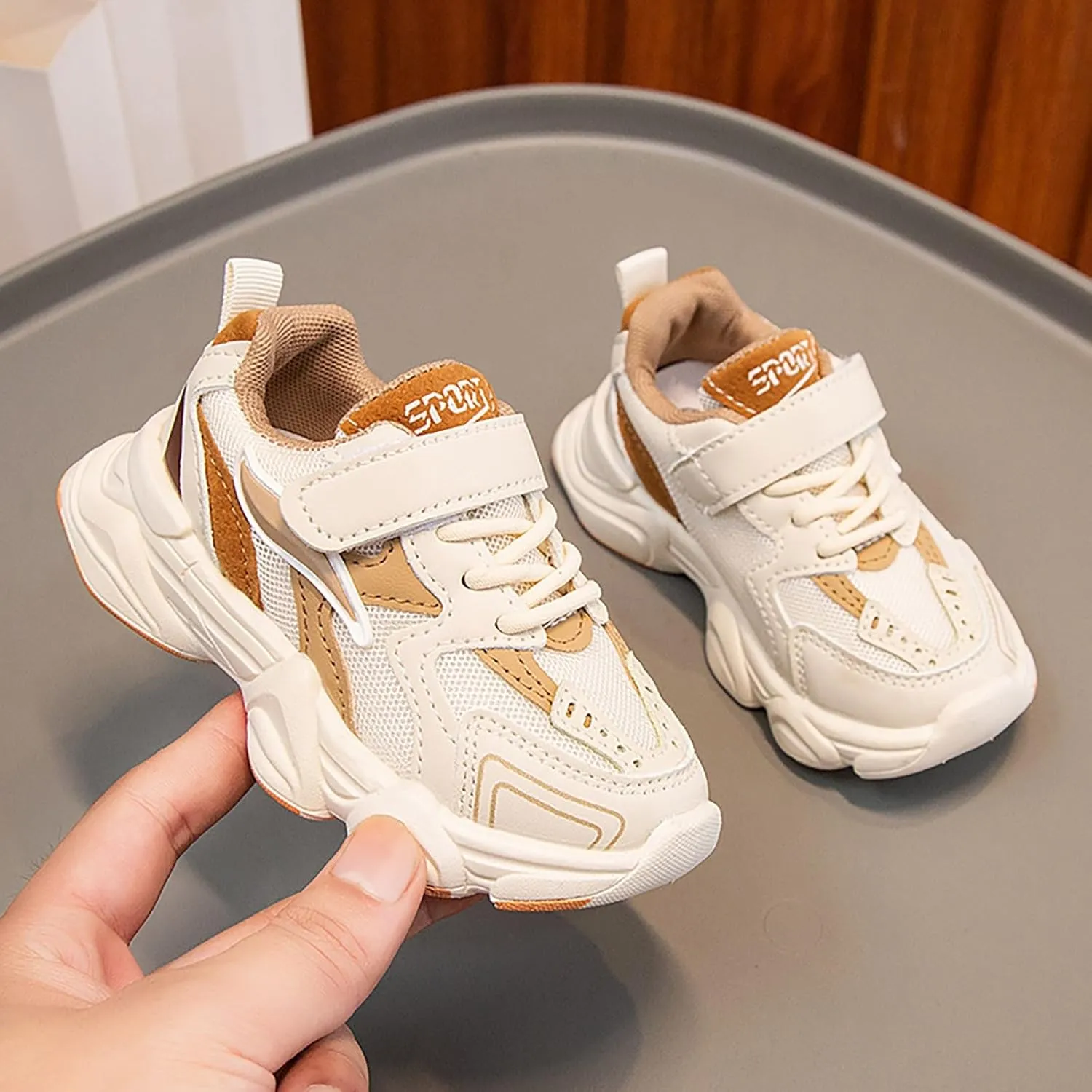 2024 Boys Girls Shoes Kids Sneakers Lightweight Breathable Tennis Athletic Running Shoes for Toddler/little Kid