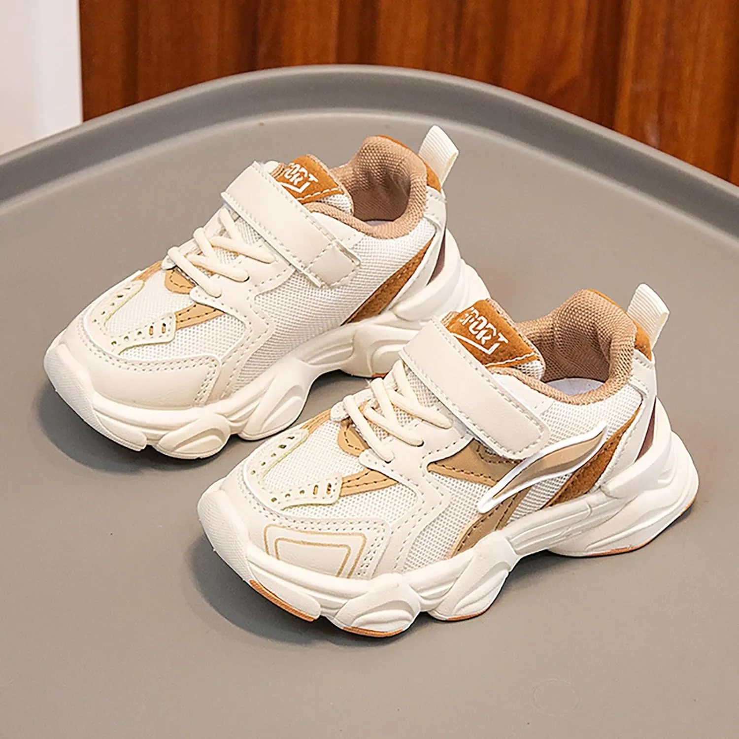 2024 Boys Girls Shoes Kids Sneakers Lightweight Breathable Tennis Athletic Running Shoes for Toddler/little Kid