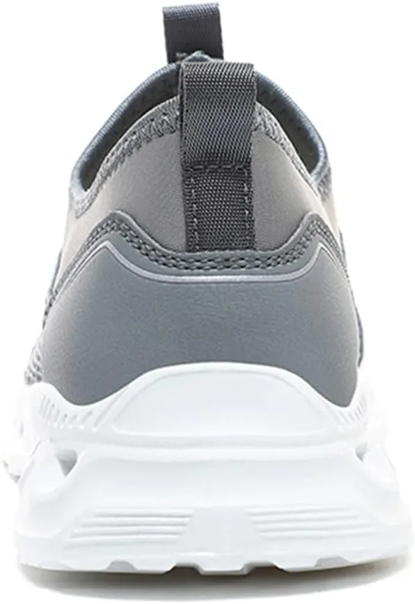 Breathable Diabetic Shoes for Men Lightweight Breathable Slip on Running Shoe Lightweight Elderly Slip on Shoes