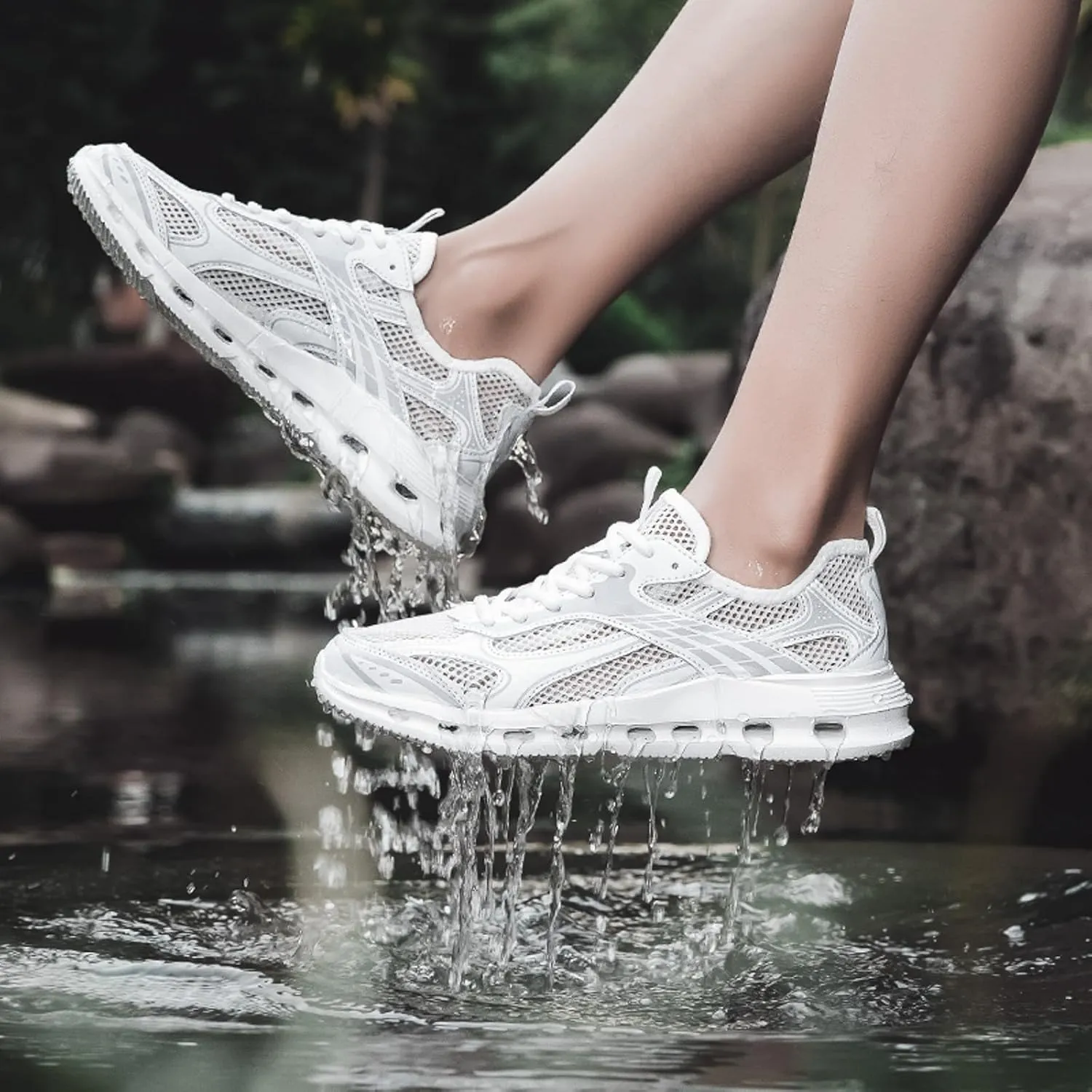 Breathable Walking Shoes for Men Comfortable Breathable Lightweight Tennis Shoe Men's Comfortable Canvas Shoes