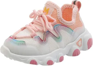 Cathalem Sneakers for Girls Boys Shoes Kids Sneakers Lightweight Breathable Tennis Athletic Running Shoes