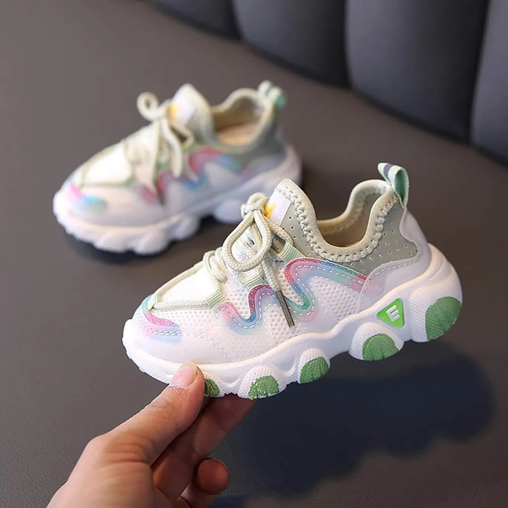 Cathalem Sneakers for Girls Boys Shoes Kids Sneakers Lightweight Breathable Tennis Athletic Running Shoes