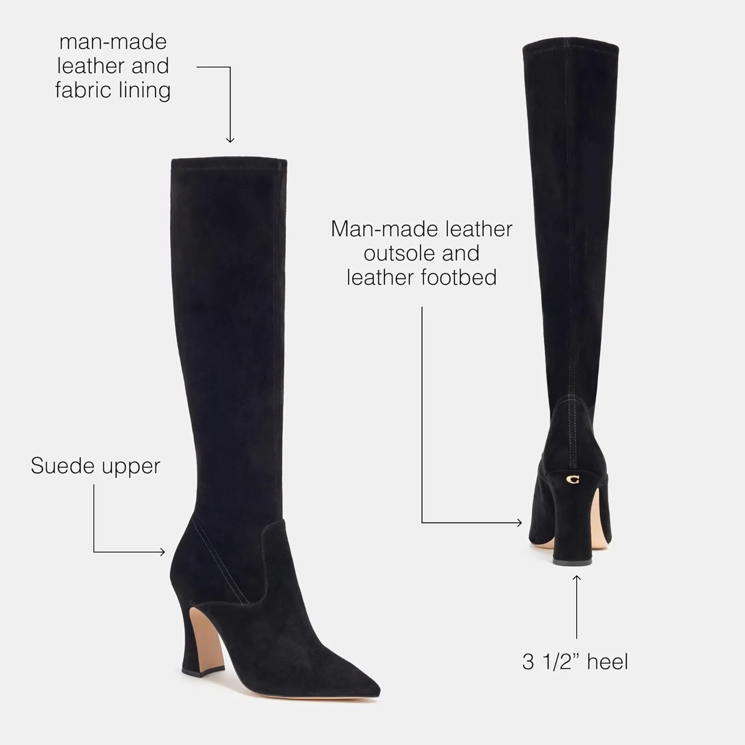 Coach Women's Cece Suede Boot