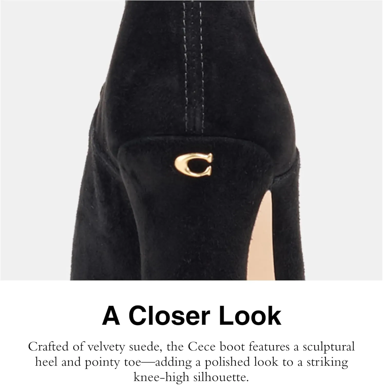 Coach Women's Cece Suede Boot