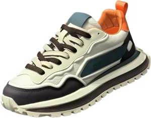 [Ellniges]Chunky SoleMen's Casual Dad Shoes, Breathable ers with Thickened Platform for Height Increase, Non-Slip Gym & Outdoor Walking Shoes, Lightweight Urban Lifestyle Footwear for Men