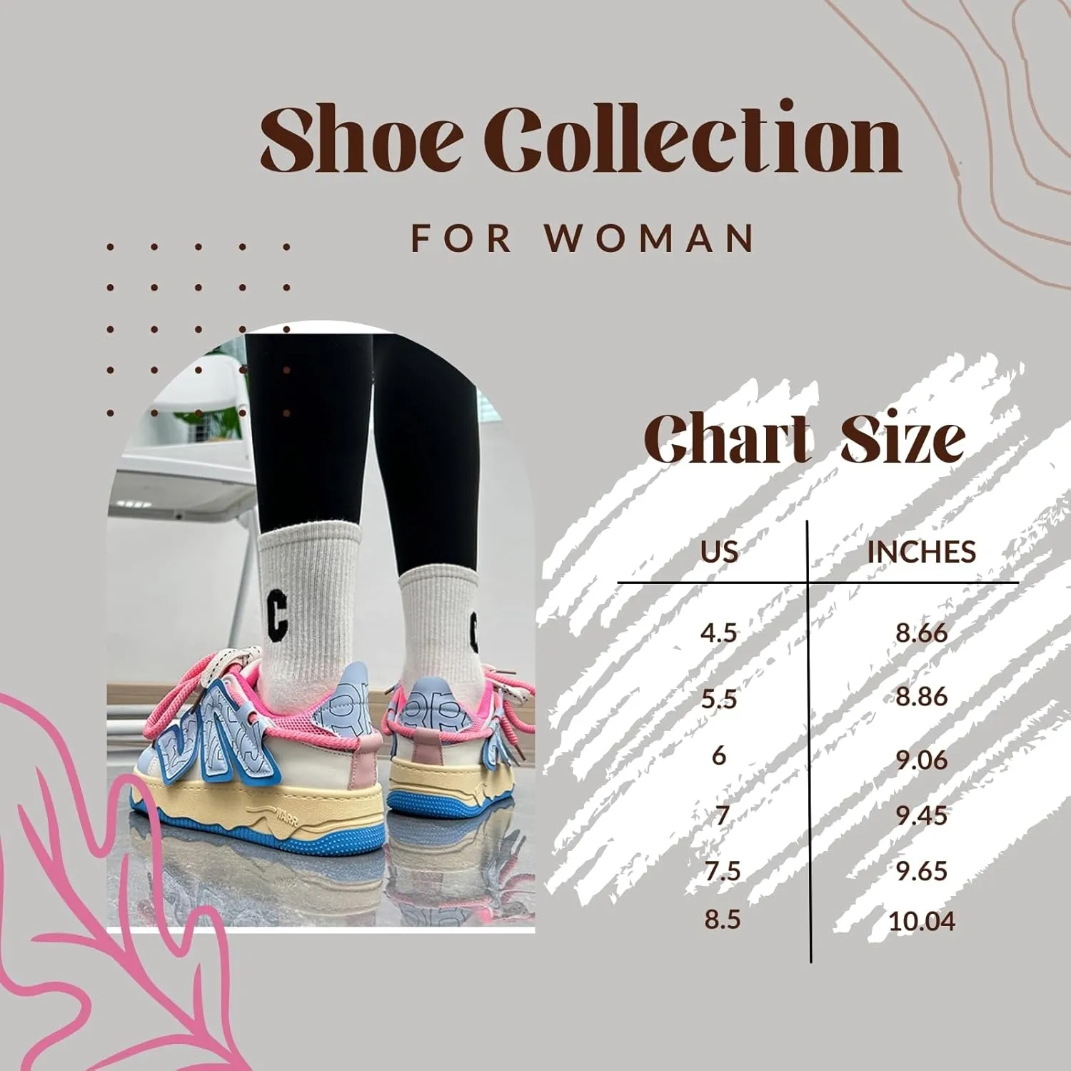 Height-Increasing Platform Sneakers - Chunky Sneakers, Aesthetic Shoes, Platform Shoes, Old Dad Shoes