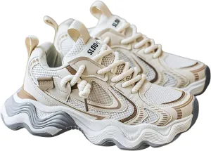 lilaBelle]【Height Increase & Breathable Men's Spring 2024 Casual Sneakers, Dad Shoes with Non-Slip Sole, Lightweight Gym Trainers for Daily Wear, Fashionable Streetwear Shoes for Men