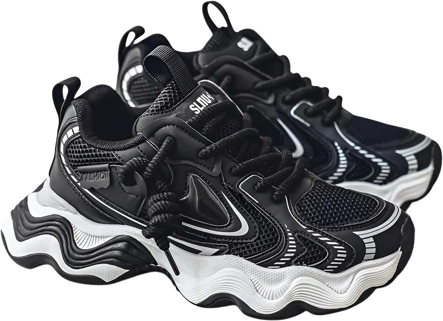 lilaBelle]【Height Increase & Breathable Men's Spring 2024 Casual Sneakers, Dad Shoes with Non-Slip Sole, Lightweight Gym Trainers for Daily Wear, Fashionable Streetwear Shoes for Men