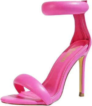 Liliana Women's Open Toe High Heels Stiletto Heeled Sandals