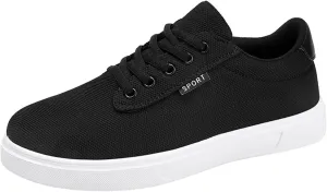 Men Casual Shoes Fashionable and Simple Solid Color New Pattern Flat Bottomed Comfortable Lace Up Mens Dress Shoe Size 9, 8.5