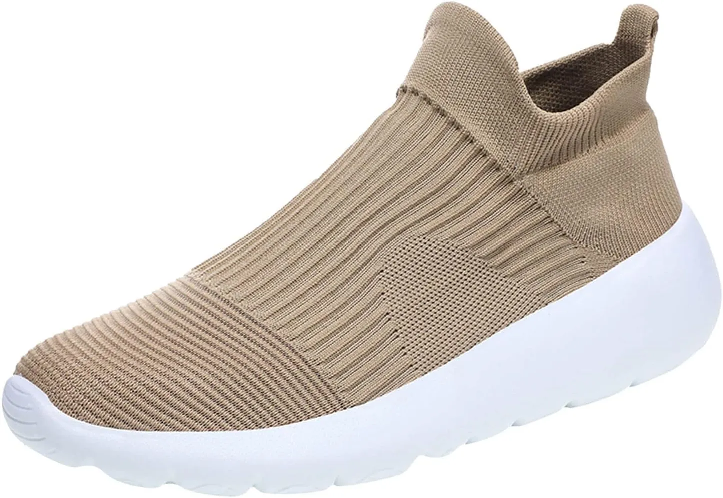 Men's Breathable Barefoot Shoes Comfortable Breathable Stretch Canvas Slip On Sneaker Barefoot Minimalist Shoes