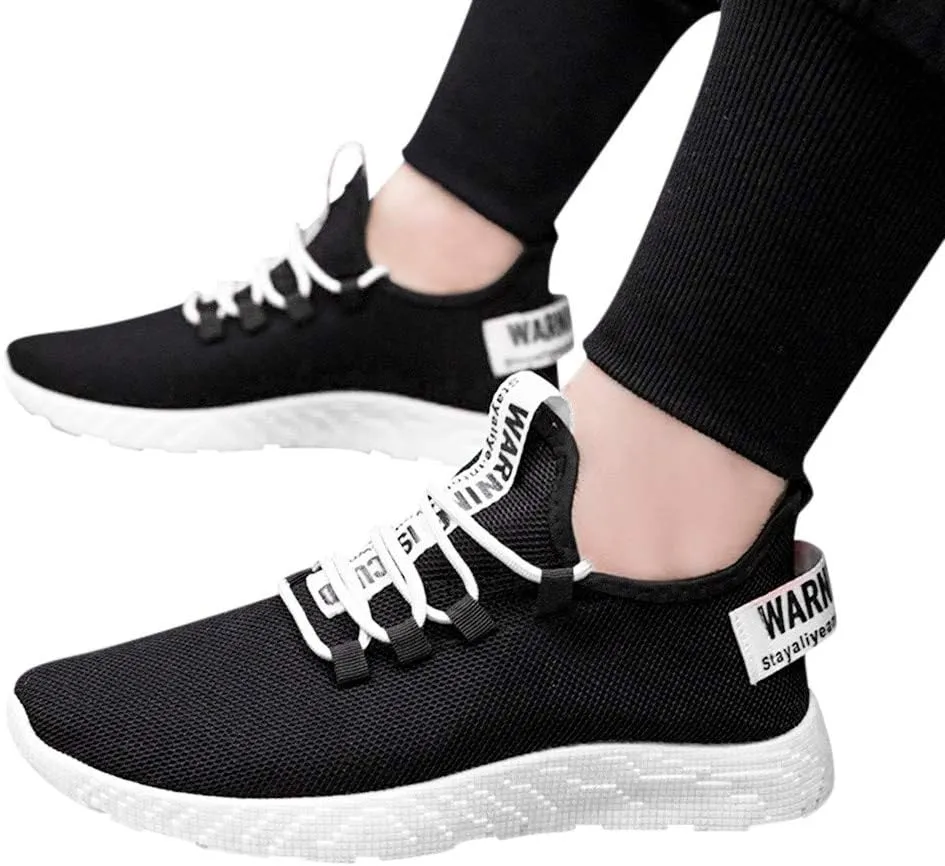 Mens Casual Shoes Mesh Casual Slip On Shoes Chunky Sneakers Ladies Walking Tennis Slip on Lightweight Steel Toe Tennis Shoe Loafers Dress Shoe