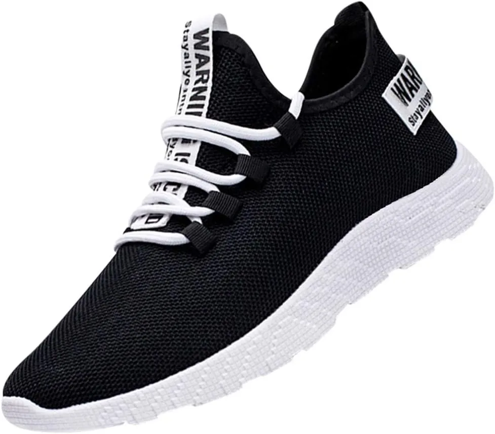 Mens Casual Shoes Mesh Casual Slip On Shoes Chunky Sneakers Ladies Walking Tennis Slip on Lightweight Steel Toe Tennis Shoe Loafers Dress Shoe