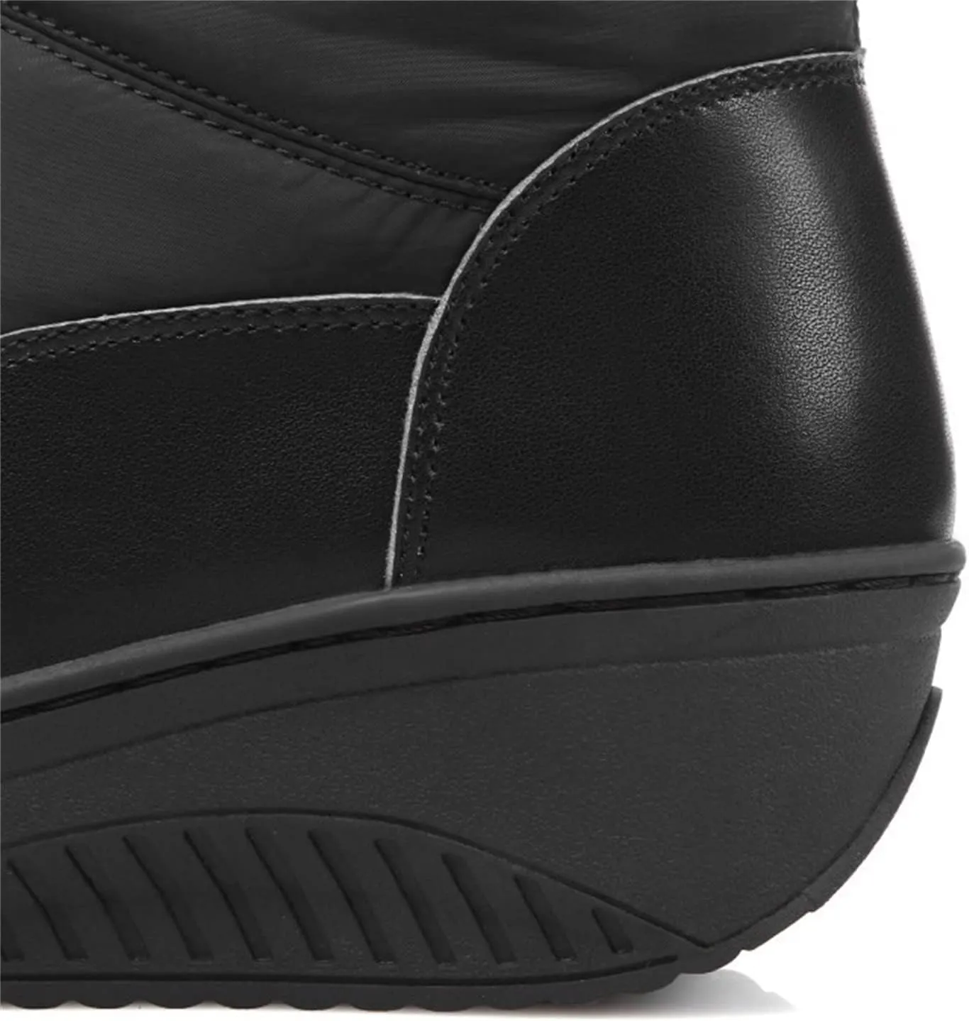 peqiut Womens Snow Boots Winter Snow Shoes Cotton Round Toe Winter High Boots Lightweight Outdoor Booties Comfort