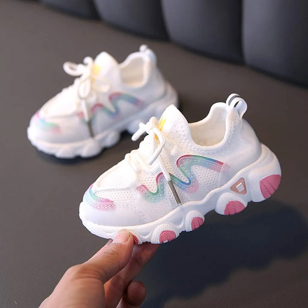 Sneakers for Girls Boys Shoes Kids Sneakers Lightweight Breathable Tennis Athletic Running Shoes