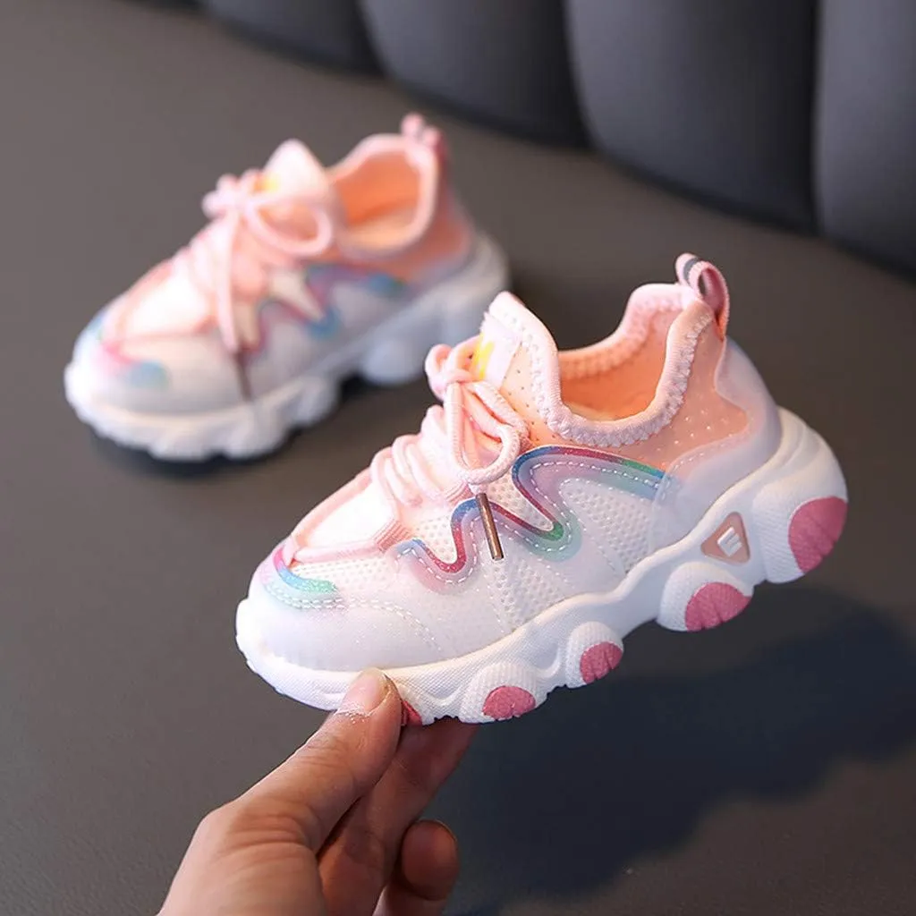 Sneakers for Girls Boys Shoes Kids Sneakers Lightweight Breathable Tennis Athletic Running Shoes