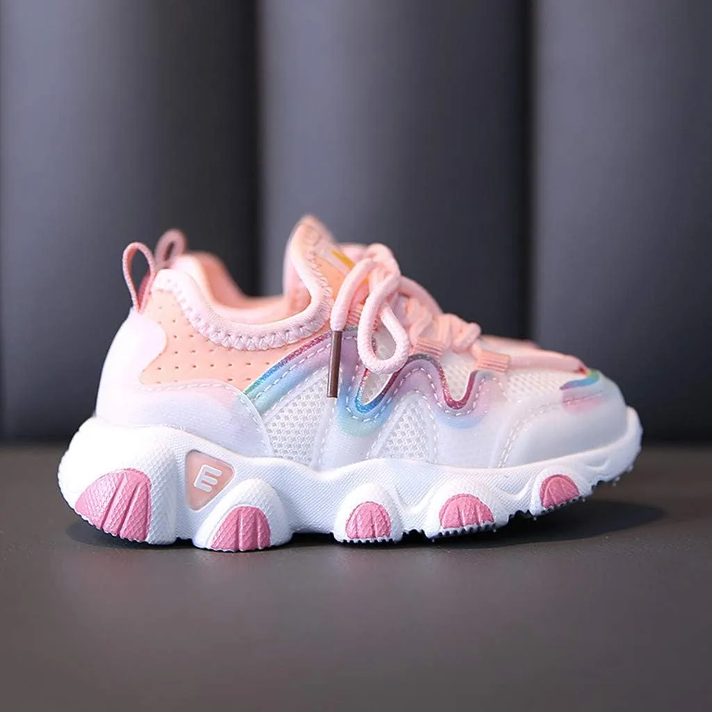 Sneakers for Girls Boys Shoes Kids Sneakers Lightweight Breathable Tennis Athletic Running Shoes