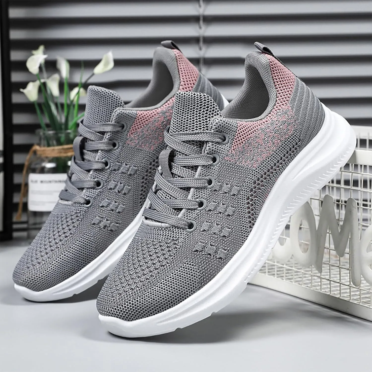 Sneakers for Women Womens Slip On Shoes Womens White Tennis Shoes Women's Wide Loafers Loafers for Women Comfort Womens Shoes Sneakers Slip On
