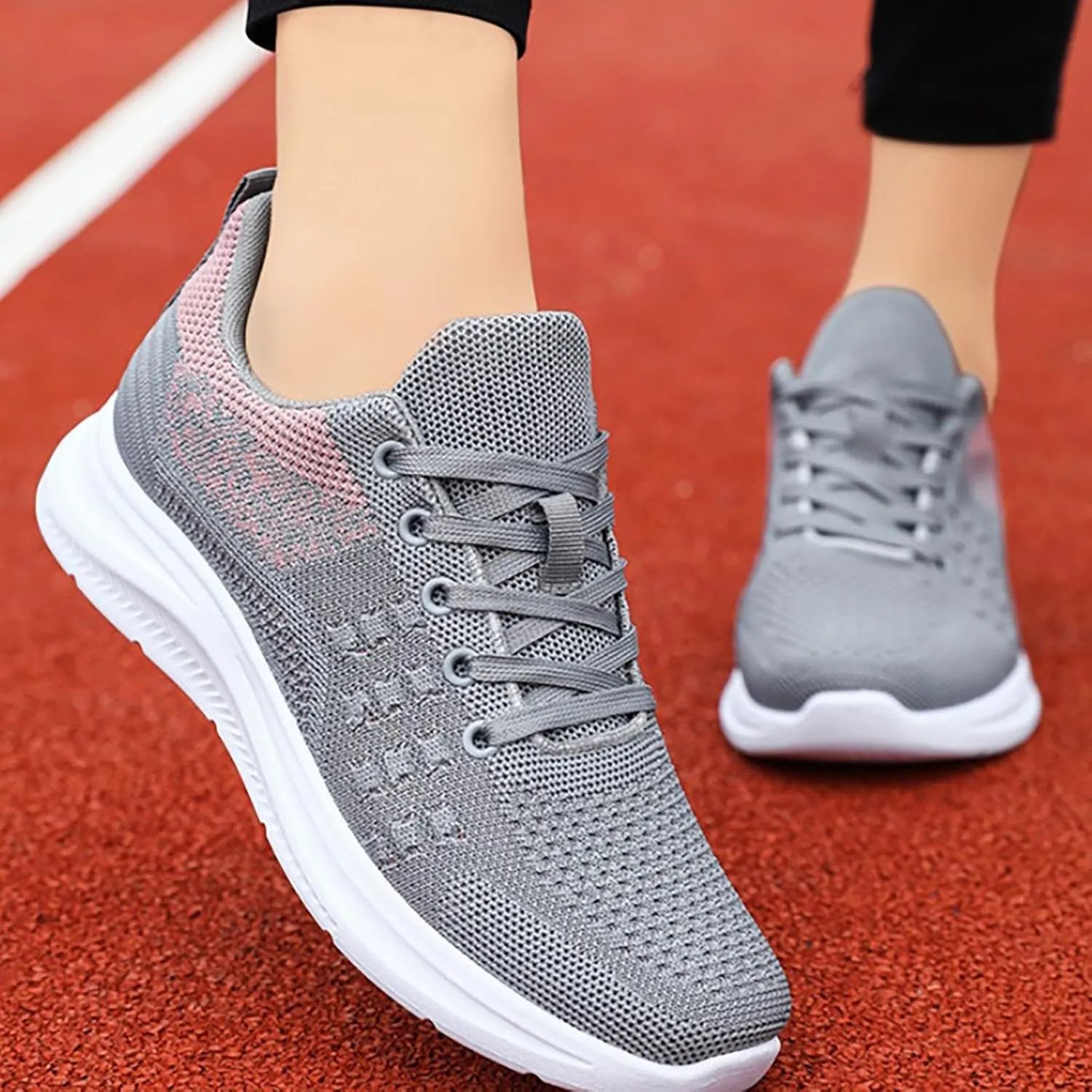Sneakers for Women Womens Slip On Shoes Womens White Tennis Shoes Women's Wide Loafers Loafers for Women Comfort Womens Shoes Sneakers Slip On