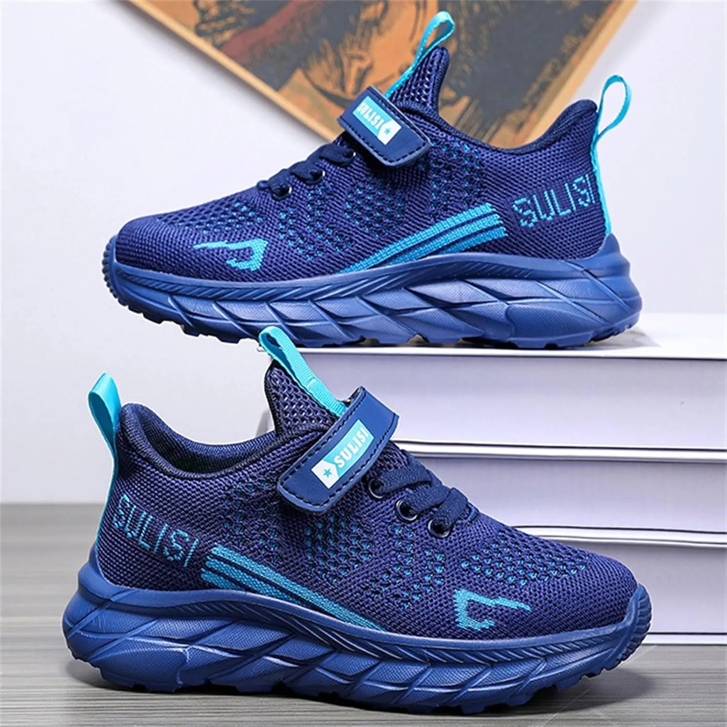 Toddler Sneakers Baby Non-Slip Lightweight Breathable Barefoot Shoes Infant Tennis Walking Shoes