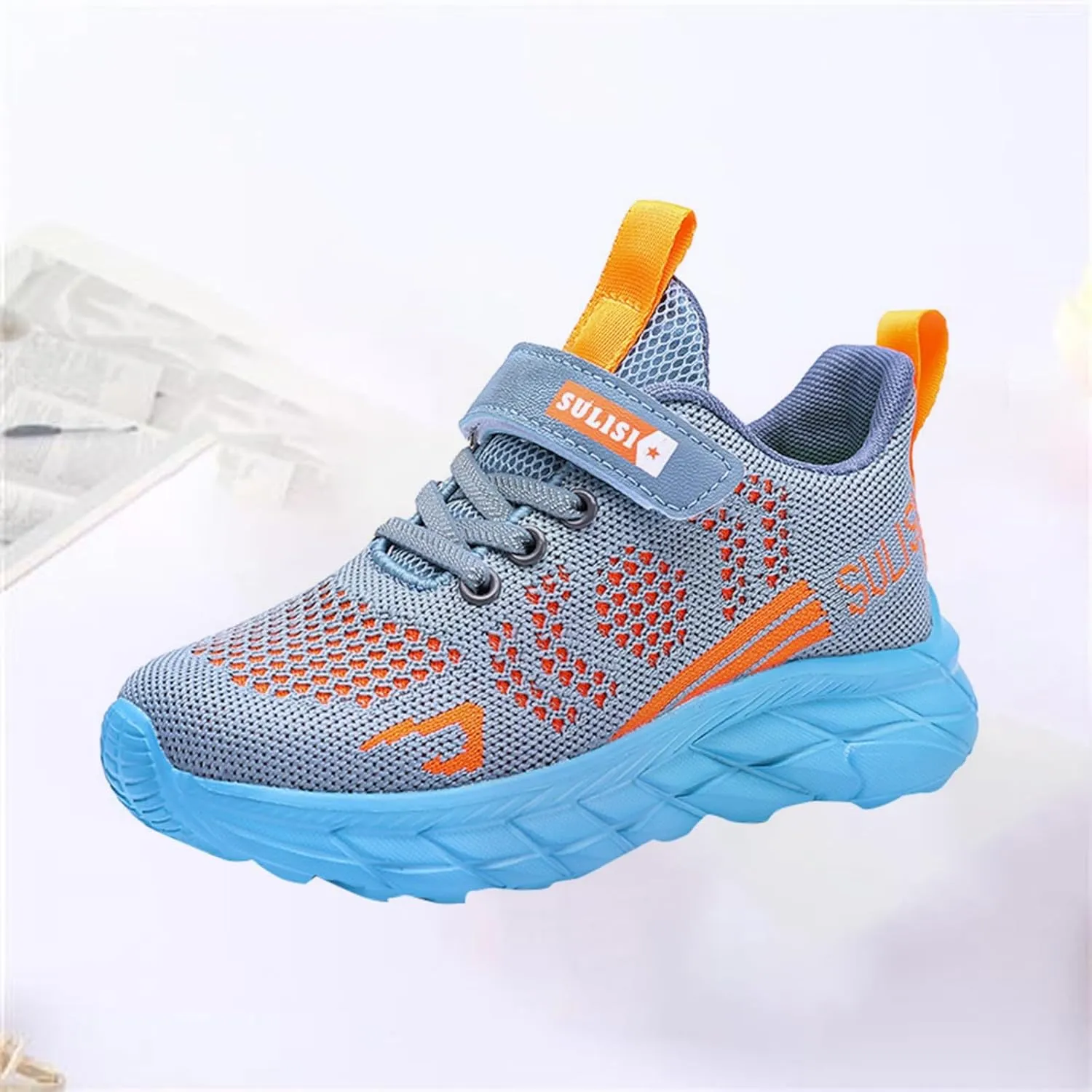 Toddler Sneakers Baby Non-Slip Lightweight Breathable Barefoot Shoes Infant Tennis Walking Shoes