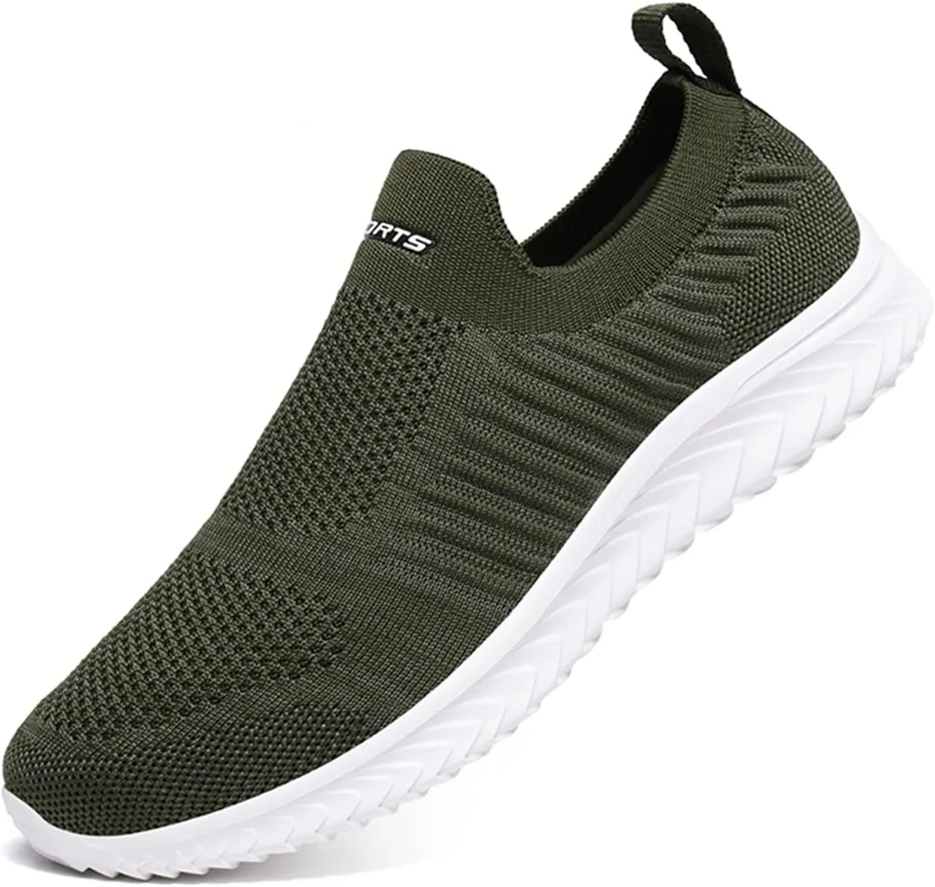 Women's Athletic Walking Shoes Slip On Casual Mesh Tennis Shoes Womens Arch Support Casual Dress Shoes Slip On Sneakers Waterproof Tennis Shoe Loafers Casual Slip On