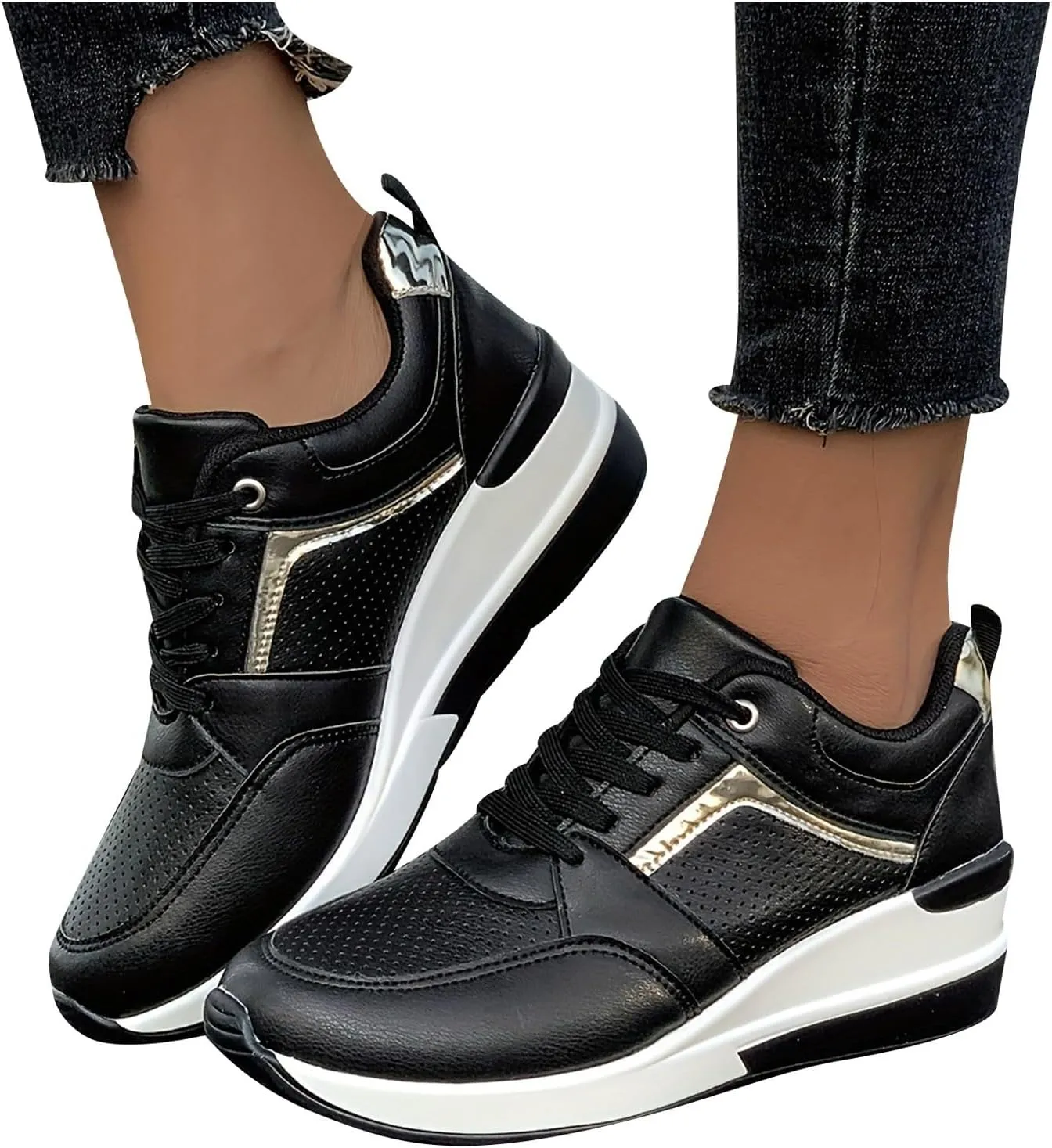 Womens Breathable Nursing Shoes Non Slip Comfortable Breathable Workout Gym Sports Shoes Casual Mountain Shoe