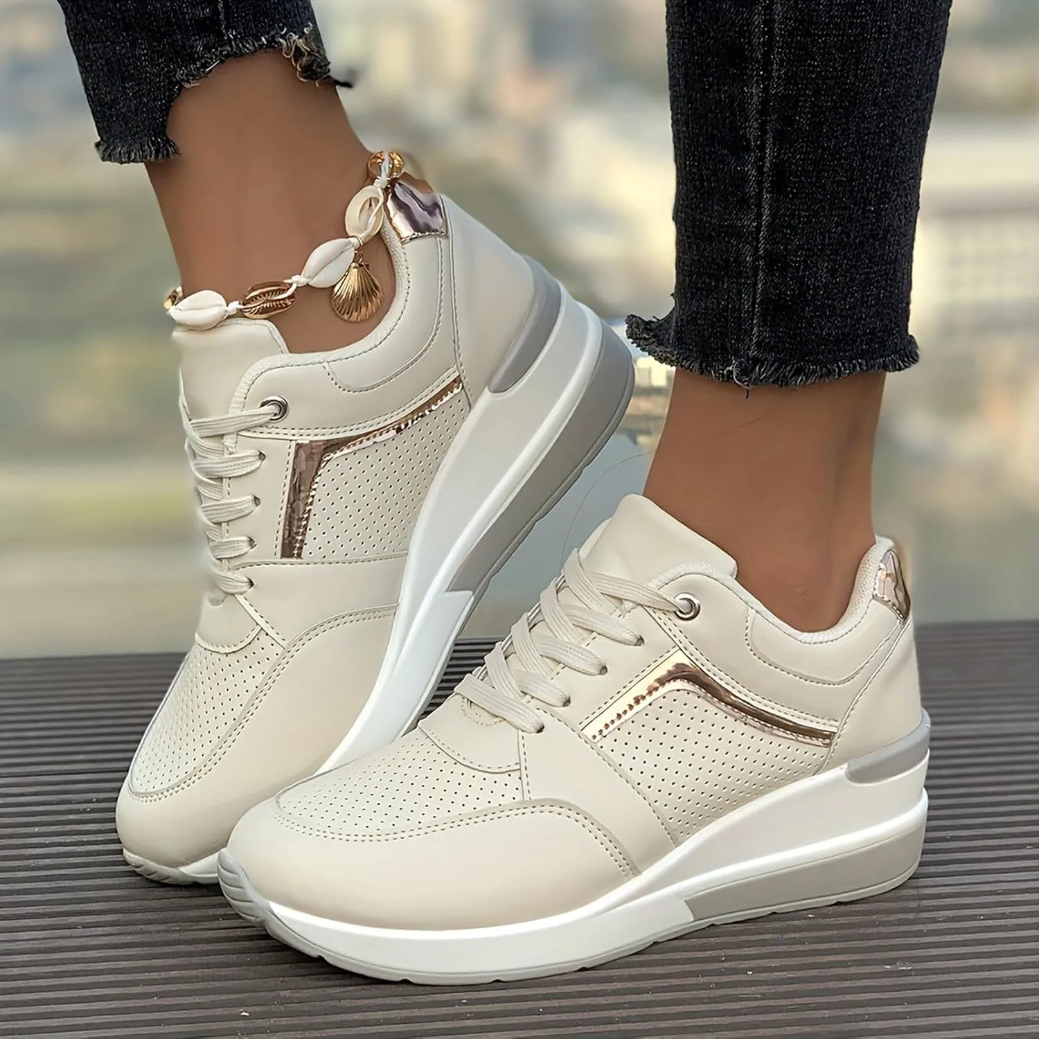 Womens Breathable Nursing Shoes Non Slip Comfortable Breathable Workout Gym Sports Shoes Casual Mountain Shoe