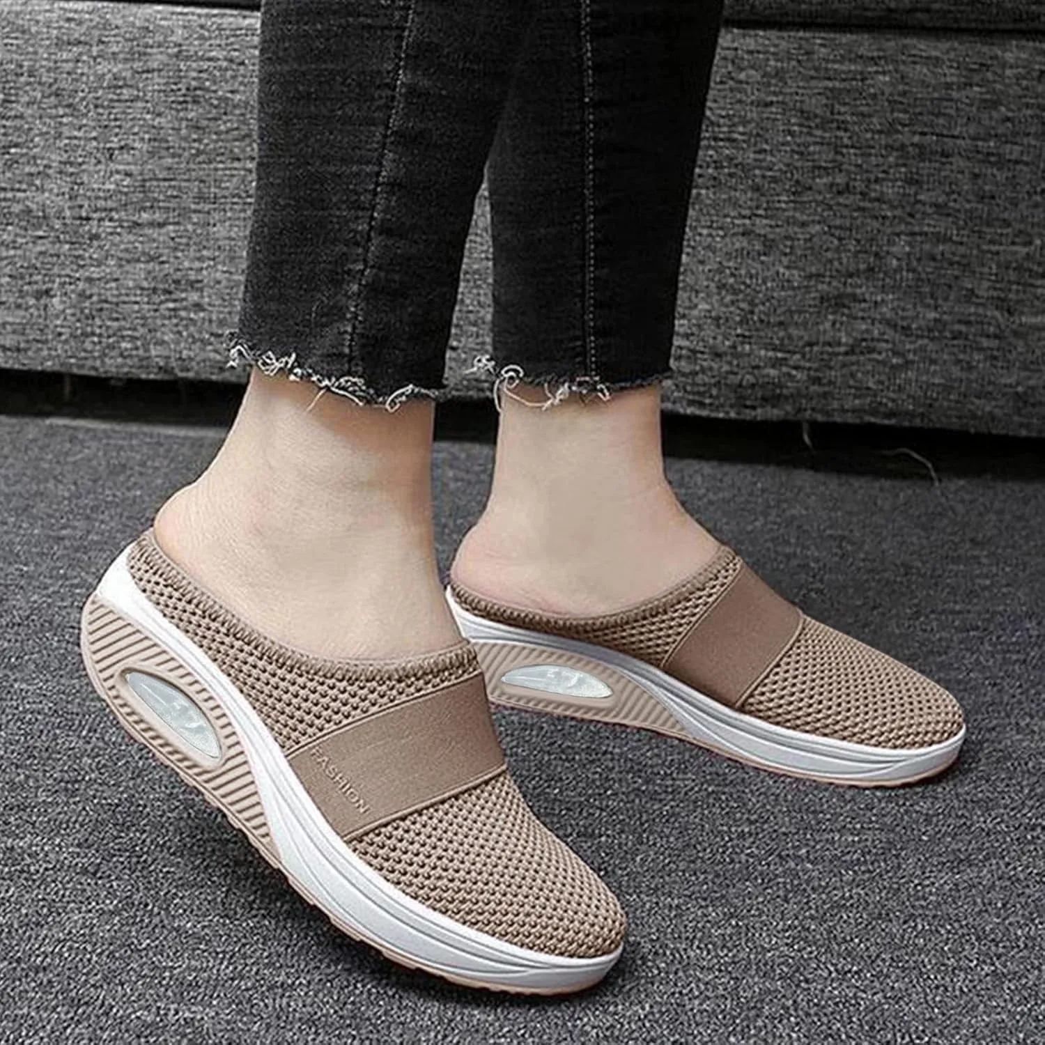 Women's Canvas Casual Shoes Dating Platform Slip-On High Top Sneakers Womens Slip On Walking Shoes Women's Leopard Loafers Hidden Wedge Sneakers for Women