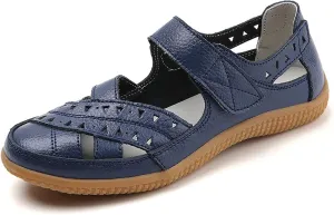 Women's Casual Slip On Shoes Comfortable Soft Flat Walking Sandals for Everyday Wear Lightweight Breathable Design