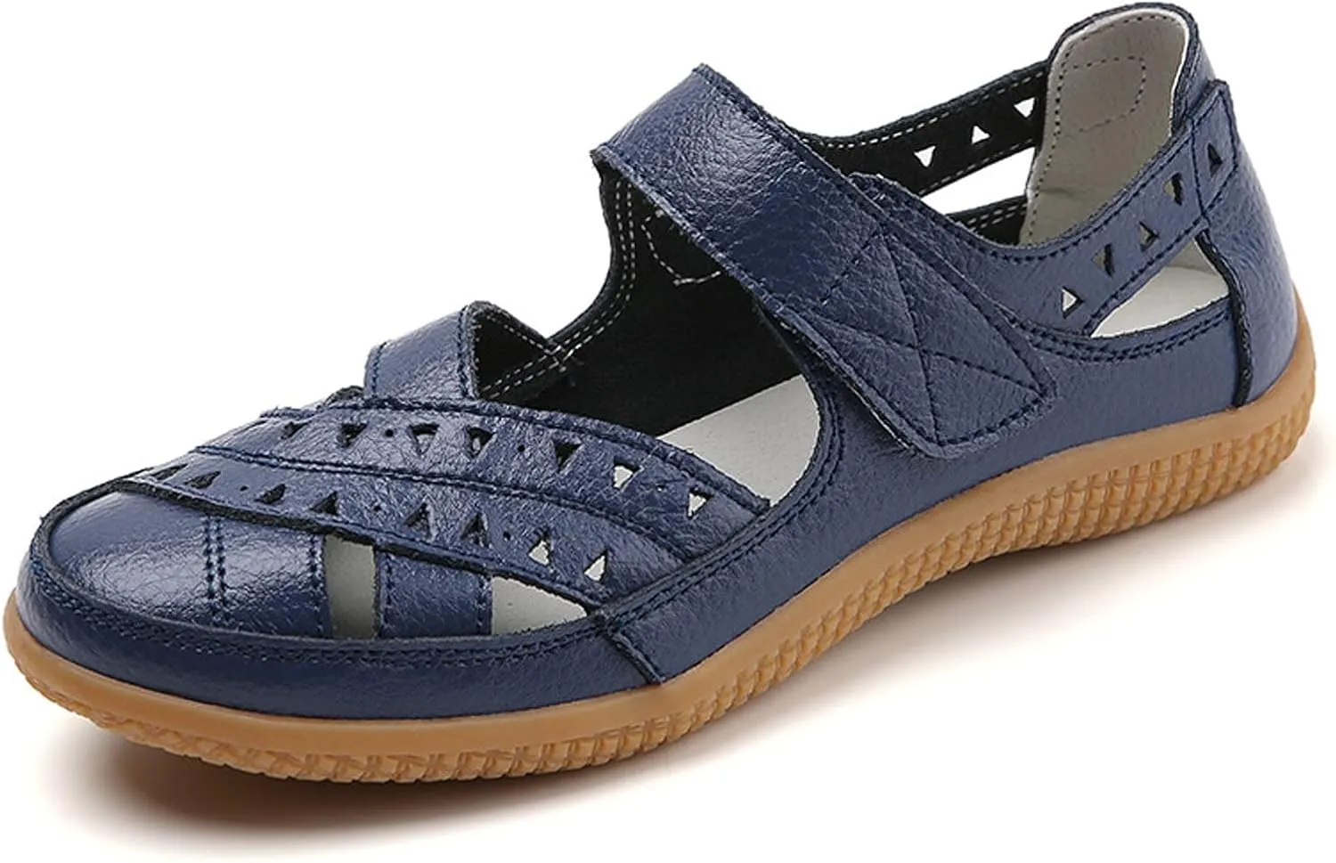 Women's Casual Slip On Shoes Comfortable Soft Flat Walking Sandals for Everyday Wear Lightweight Breathable Design
