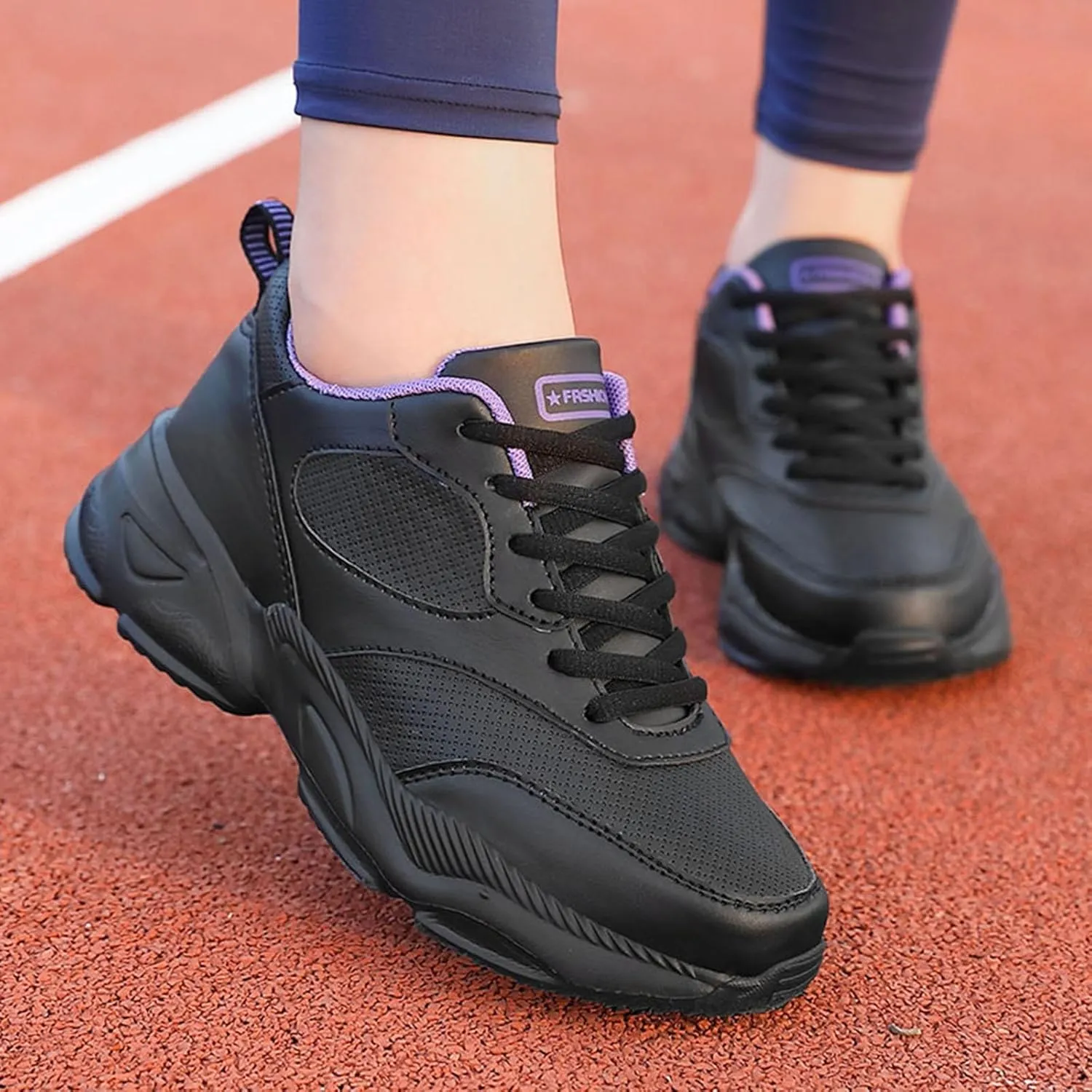 Women's Comfortable Sneakers Lightweight Breathable Walking Shoes for Work Running and Everyday Casual Wear with