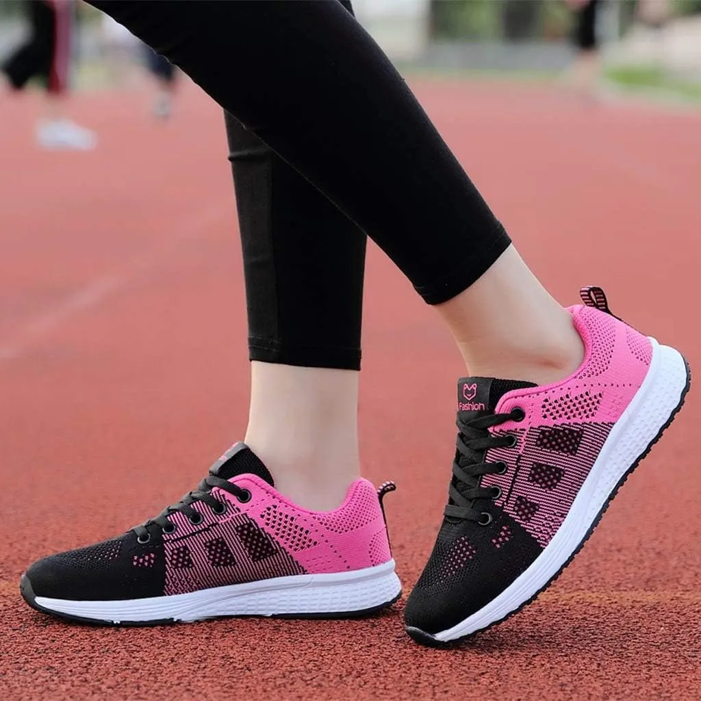 Women's Fashion Sneaker Mesh Slip On Black Non Slip Shoes for Women Comfortable Ladies Shoes Casual Slip On Loafers for Women Casual Grey Sneakers Women