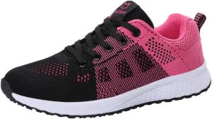 Women's Fashion Sneaker Mesh Slip On Black Non Slip Shoes for Women Comfortable Ladies Shoes Casual Slip On Loafers for Women Casual Grey Sneakers Women