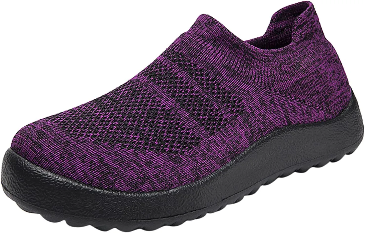 Women's Fashion Sneaker Non Slip Lace Up Comfort Women's Work or Walking Sneakers Mens Slip On Running Shoes Fall Loafers Women Black Slip On Sneakers