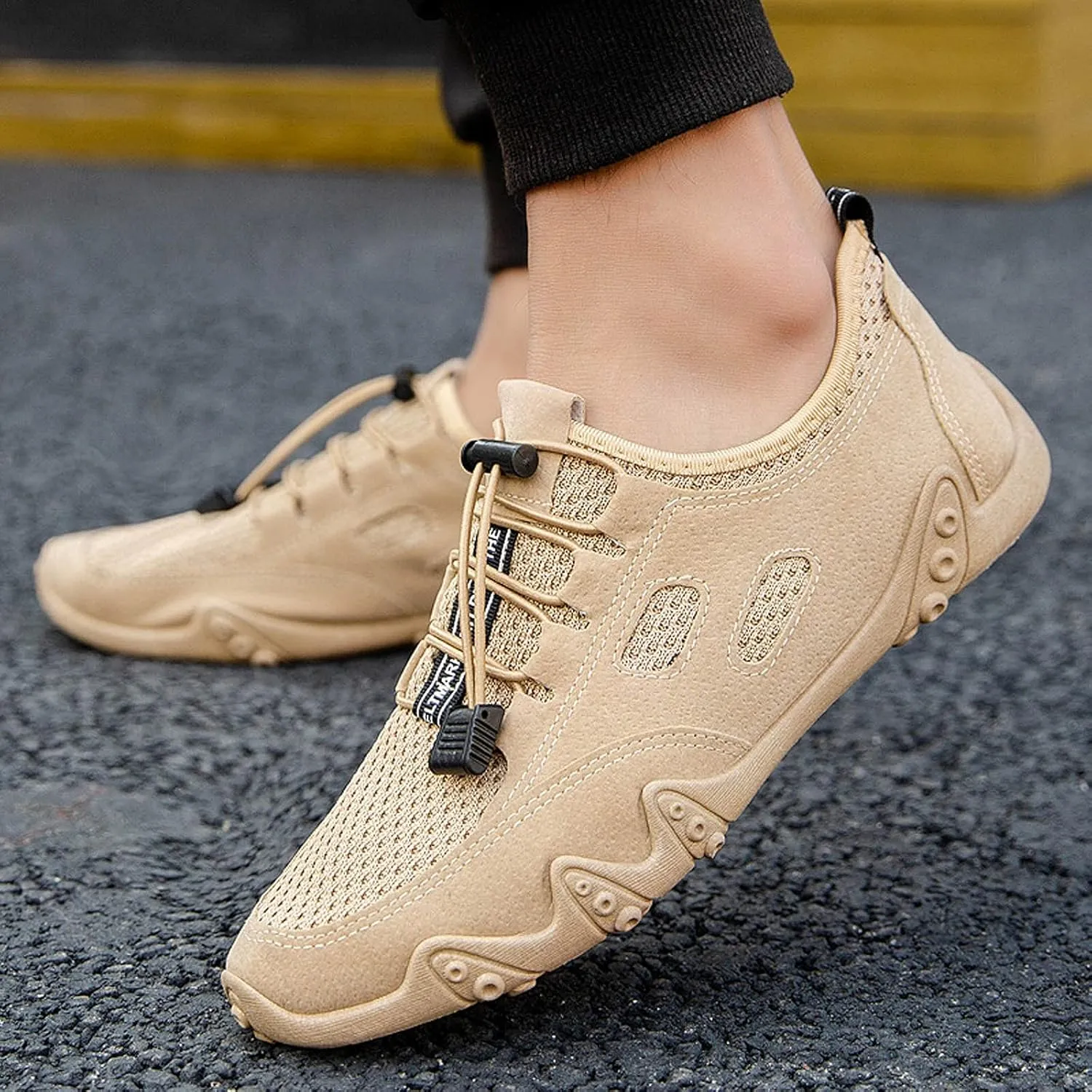 Women's Fashion Sneaker Non Slip Lace Up Comfort Women's Work or Walking Sneakers Mens Slip On Running Shoes Fall Loafers Women Black Slip On Sneakers