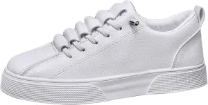 Women's Fashion Sneakers White Tennis Shoes Women Slip On Casual Shoes Comfortable & Lightweight Platform Loafers for Women Wide Womens Shoes Sneakers Slip On