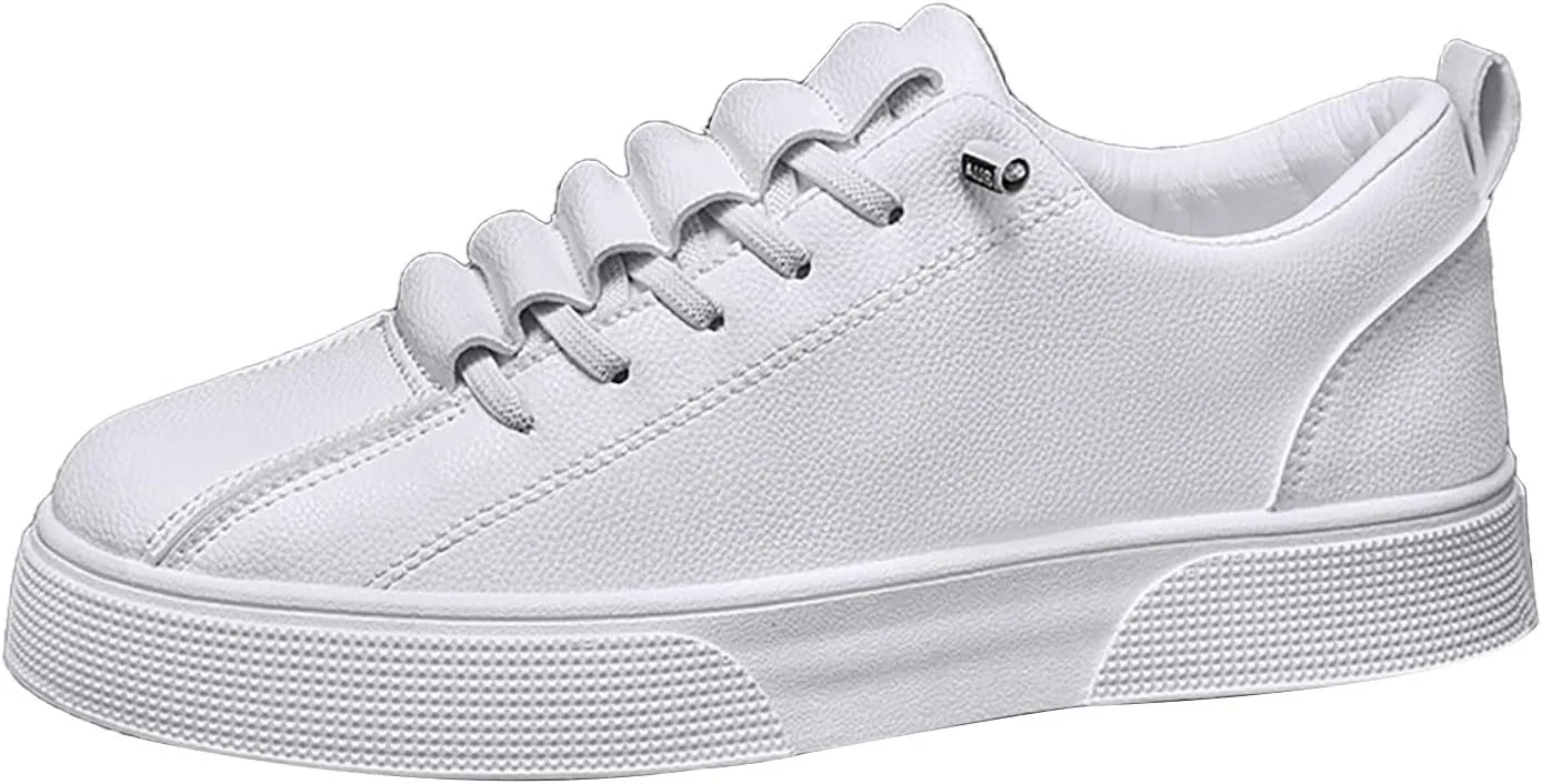 Women's Fashion Sneakers White Tennis Shoes Women Slip On Casual Shoes Comfortable & Lightweight Platform Loafers for Women Wide Womens Shoes Sneakers Slip On
