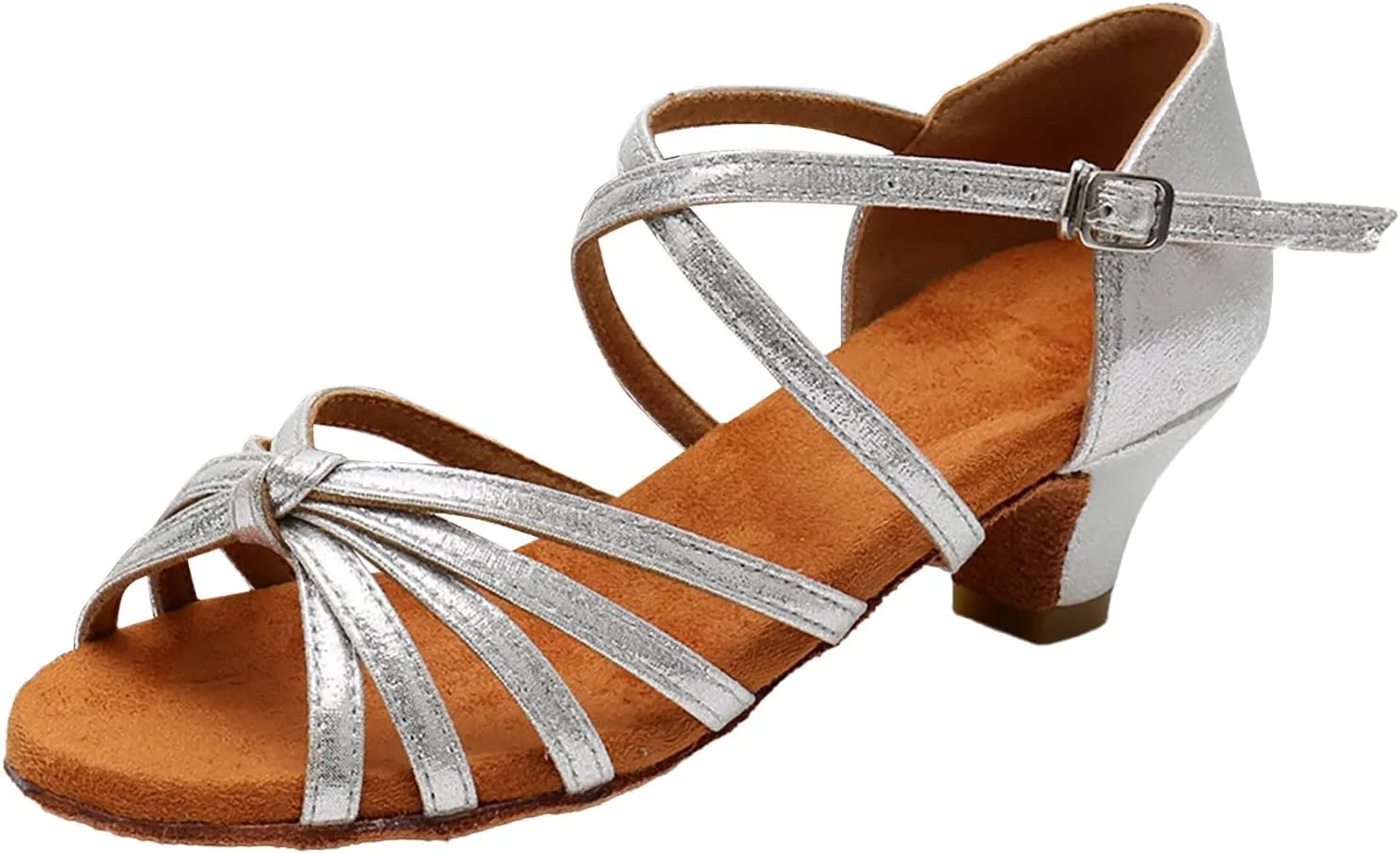 Women's Fashionable Soft Sole Comfortable Non Slip Latin Dance Shoes Shoes Women Low Heels, 6.5