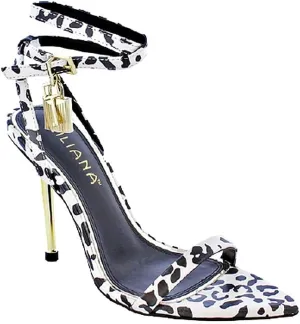 Womens Pointy Toe Stiletto High Heel Sandals
