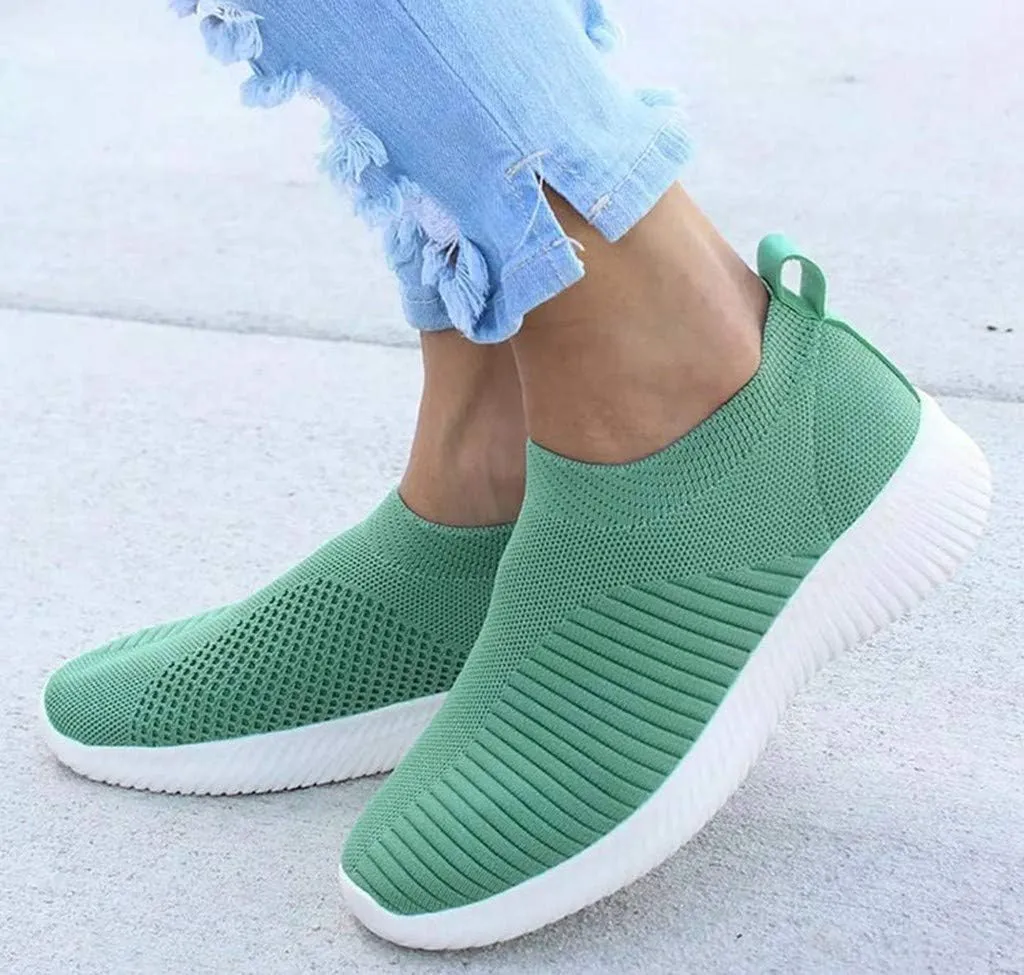 Women's Slip On Walking Shoes Running Comfortable Mens Running Shoes Loafers Shoes Dressy Casual Fashion Sneakers Slip On Tennis Shoe Casual Loafers