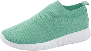 Women's Slip On Walking Shoes Running Comfortable Mens Running Shoes Loafers Shoes Dressy Casual Fashion Sneakers Slip On Tennis Shoe Casual Loafers
