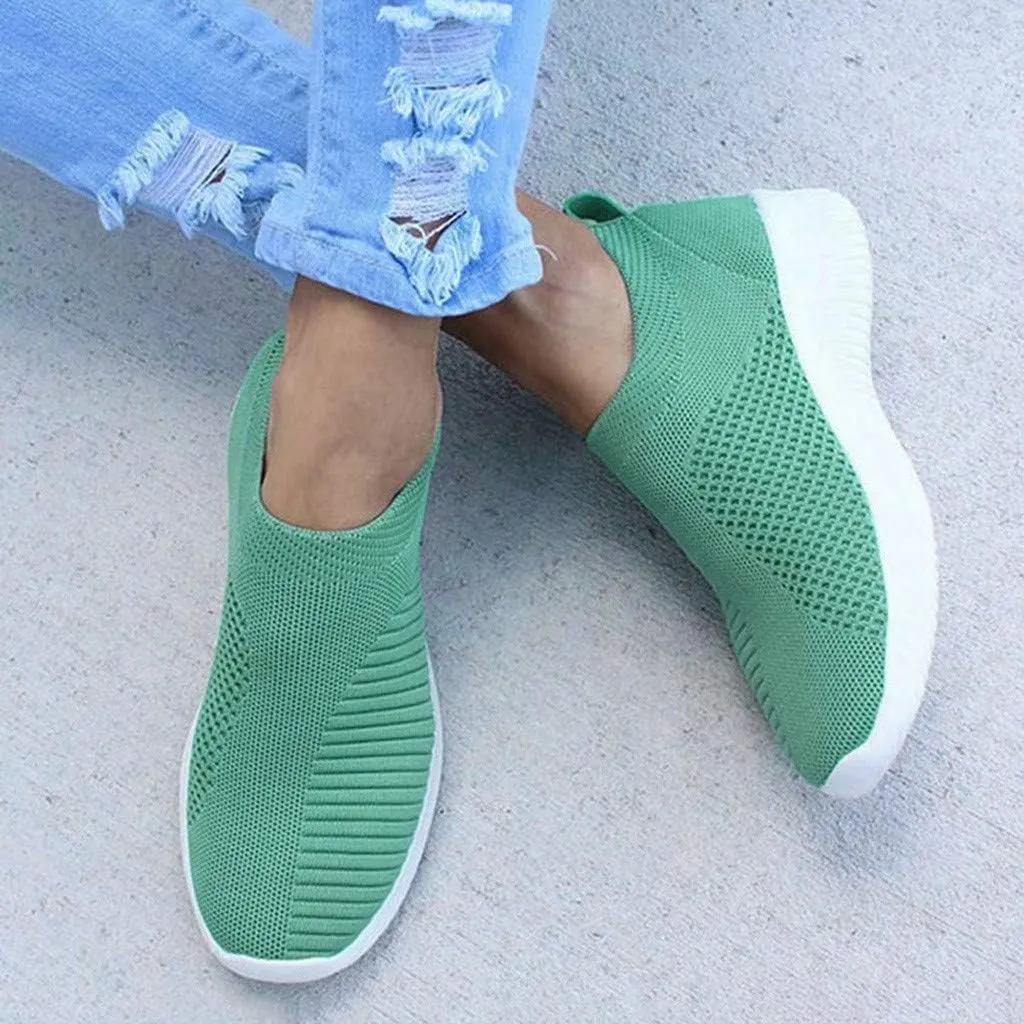 Women's Slip On Walking Shoes Running Comfortable Mens Running Shoes Loafers Shoes Dressy Casual Fashion Sneakers Slip On Tennis Shoe Casual Loafers