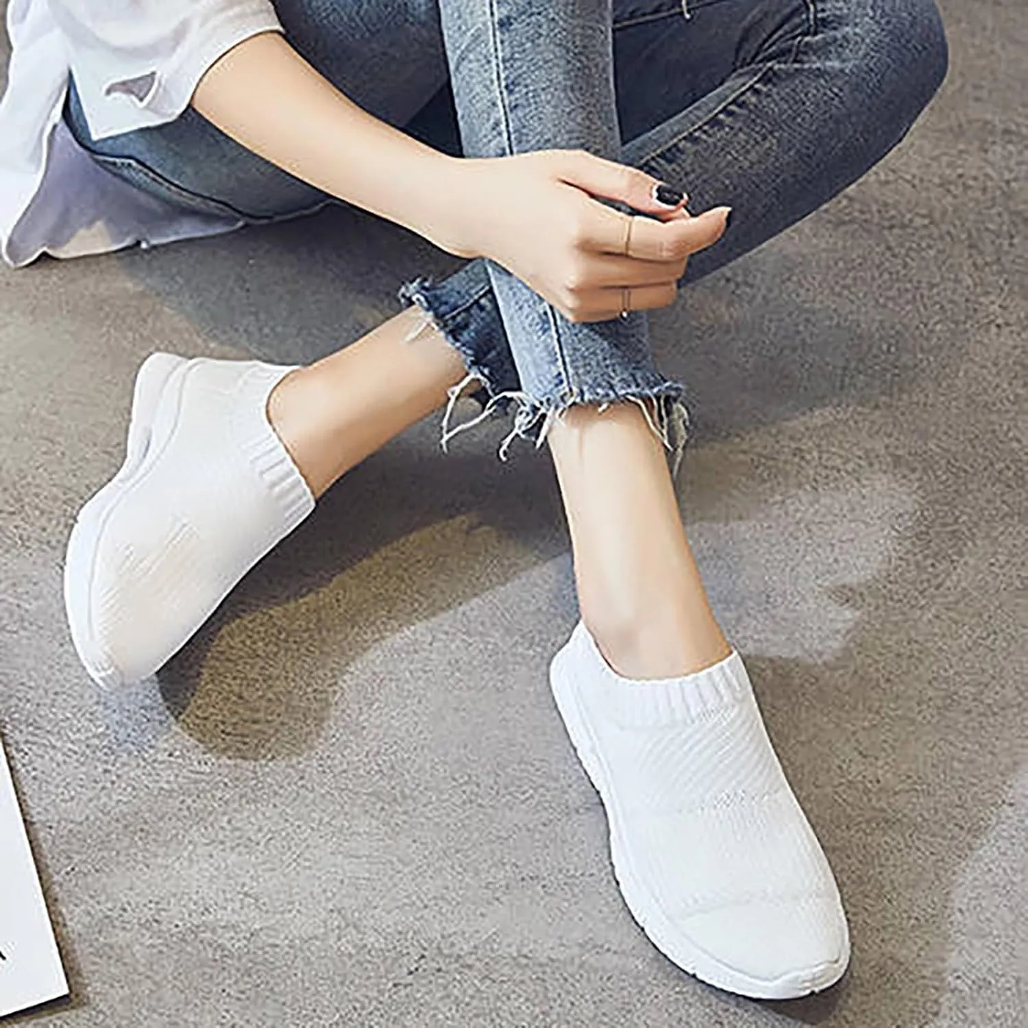 Women's Slip On Walking Shoes Running Comfortable Mens Running Shoes Walking Casual Work Shoes Shoes Sneakers Slip On Tennis Shoe Trainers Shoe