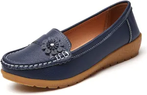 Women's Stylish Platform Sneakers Comfortable Walking Shoes Floral Design Slip Casual Footwear for Daily Wear