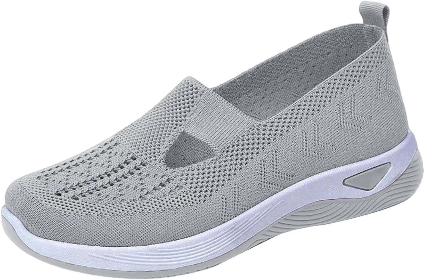 Women's Woven Orthopedic Breathable Soft Sole Slip On Shoes Women Winter Men's Casual Shoes Casual Sneakers Tennis Shoe Loafers Casual Slip On